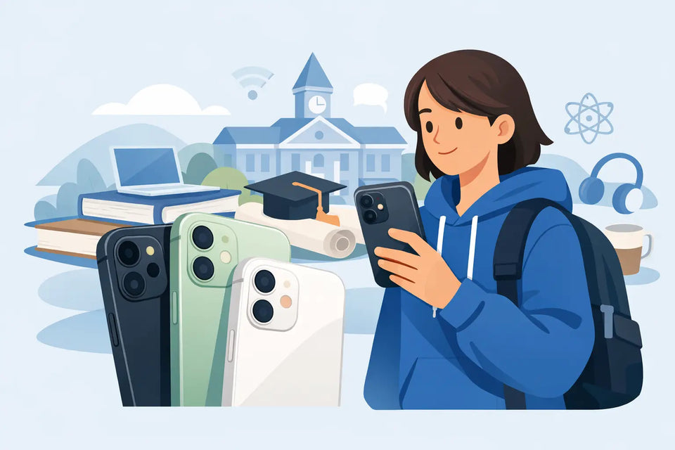 Beste brukt iPhone for studenter i 2026