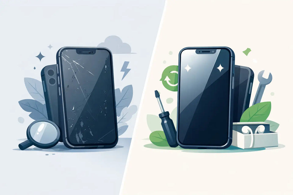 Forskjell på brukt og refurbished iPhone