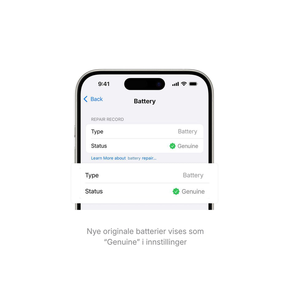 iPhone batteribytte